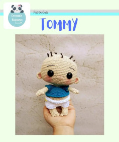 Patrón Guía Amigurumi Tommy Rugrats - Tejer a Crochet