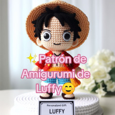 Patrón Muñeca Amigurumi Luffy One Piece Gratis PDF