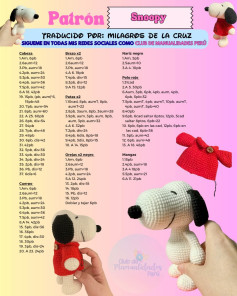 Patrones de Ganchillo: Snoopy y Koala Amigurumi