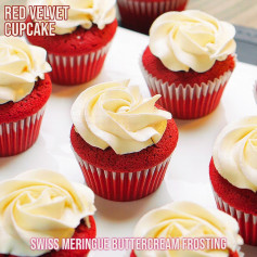 Perfect Red Velvet Cupcake Recipe with Silky Swiss Meringue Buttercream Frosting