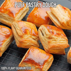Quick And Easiest Way to Make Puff Pastry Dough - Flaky, Buttery & Perfect Every Time