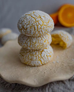 Raspucanci od naranče - Keksići s korom i sokom naranče