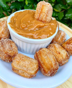 Receita de Churros com Doce de Leite