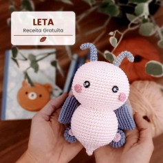Receita Grátis Amigurumi Leta: Fada Móc Len Hề