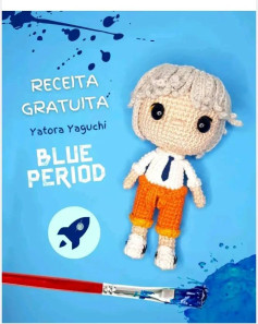 Receita Gratuita Amigurumi Yatora Yaguchi Blue Period