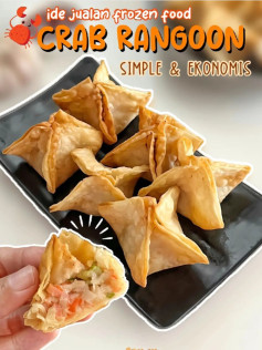 Resep Crab Rangoon Frozen Food: Cara Mudah dan Ekonomis Membuat Camilan Renyah
