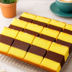 Resep Lapis Surabaya Kuning Coklat