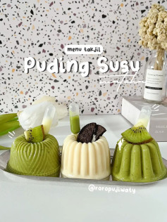 Resep Puding Susu Matcha Dẻo Mềm, Dễ Làm Cho Menu Takjil Buka Puasa