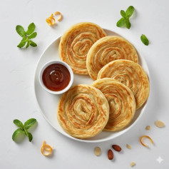 Resep Roti Maryam: Cara Membuat Roti Gulung Lapis Lembut dengan Madu