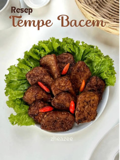 Resep Tempe Bacem: Cara Membuat Tempe Bacem Manis Asam Renyah dengan Bumbu Rempah Khas Jawa
