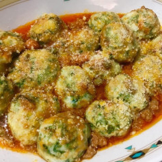 Ricetta Polpette di Ricotta e Spinaci con Sugo