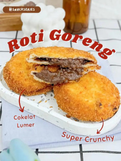 Roti Goreng Isi Cokelat Lumer - Cách Làm Bánh Mì Chiên Giòn Rụm Nhân Socola Tan Chảy