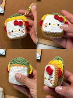 Sanduíche Kitisy Crochet Tutorial Pattern