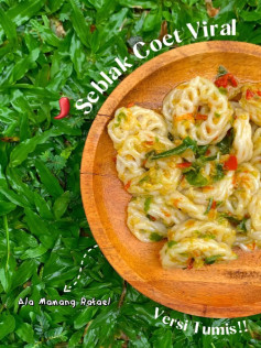 Seblak Coet Viral Versi Tumis Ala Mamang Rafael