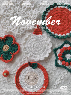 Simple Christmas Coasters Crochet Pattern Tutorial