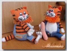 Схема вязания амигуруми Кот Василий от Milenka-Milovs