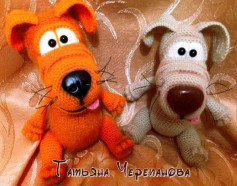 Sổ tay hướng dẫn móc len chó Amigurumi chi tiết từng bước