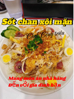 Sốt chan xôi mặn ngon tuyệt, công thức chi tiết từ Chef Công triệu