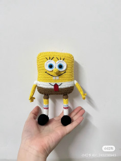 SpongeBob SquarePants Crochet Doll Amigurumi Pattern Chart