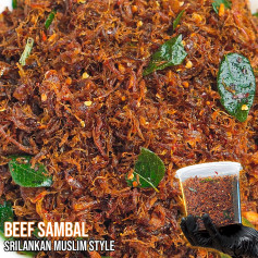 Sri Lankan Muslim Style Beef Sambal Recipe