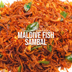 Sri Lankan Muslim Wedding Style Maldive Fish Sambal (Maasi Poriyal)