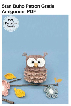 Stan Buho Patron Gratis Amigurumi PDF