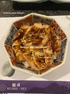 Sushi Sei Jakarta: Aburi Salmon Don, Inaniwa Udon và các món Sushi ngon cho bữa buka puasa