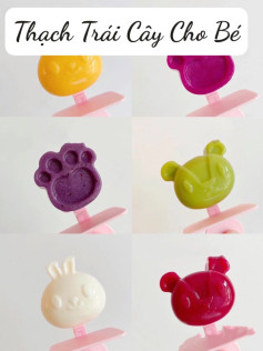 Thạch Trái Cây Cho Bé: Hướng Dẫn Chi Tiết Cách Làm Thạch Xoài, Bơ Và Thanh Long Dáng Dễ Thương