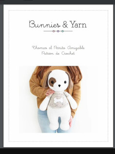Thomas el Perrito Amigable: Patrón de Crochet Completo con Instrucciones Paso a Paso
