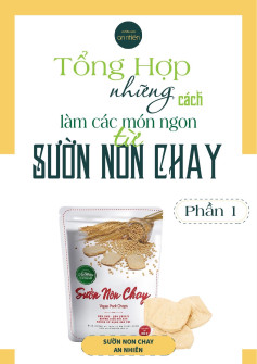 Tổng hợp các cách làm món ngon từ sườn non chay: Sườn chiên lắc sả tắc, Bánh mì sườn nướng chay và Bì cuốn