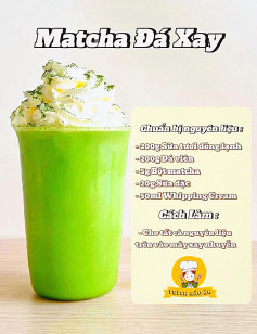 Tổng hợp công thức làm đá xay ngon tại nhà: Matcha, Việt Quất, Bạc Hà, Xoài và Oreo