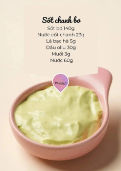 Tổng hợp công thức làm sốt ăn kèm salad: sốt chanh bơ, giấm húng quế, kem Ý, mắm ớt Thái Lan và bơ đậu phộng ngọt