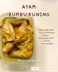 Tổng hợp công thức ướp thịt gà: Ayam Bumbu Kuning, Spicy BBQ, Rempah Madu, Sambal Matah và Teriyaki