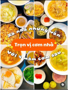 Trọn vị cơm nhà với 4 mâm cơm ngon: Trứng chưng, gà ủ muối, canh kim chi và cá bớp