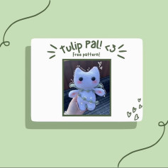 Tulip Pal Free Crochet Pattern: Materials, Abbreviations & Body Instructions
