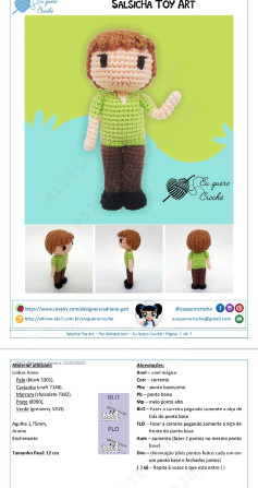 Tutorial Amigurumi Scooby-Doo Móc Len Chi Tiết