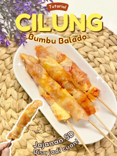Tutorial Cilung Bumbu Balado - Jajanan SD