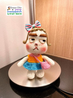 Tutorial crochet amigurumi Nong Bud girl doll pattern
