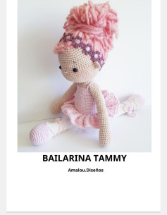 Tutorial Móc Len Búp bê Ballet Tammy - Hướng dẫn chi tiết