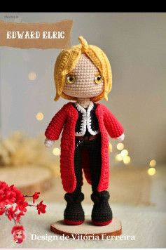 Tutorial Móc Len Búp bê Edward Elric - Fullmetal Alchemist