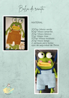 Tutorial Móc Túi Bọ Cạp Xanh (Bolsa de ranita)