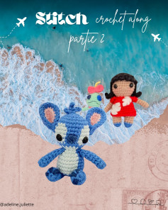 Tutoriel Crochet Stitch Partie 2 : Oreilles, Bras et Pattes - Patron Amigurumi Bleu Gratuit