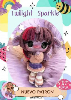 Twilight Sparkle Amigurumi Crochet Pattern