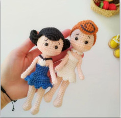 แผนผังการถักตุ๊กตา Vilma (Vilma Doll Pattern)