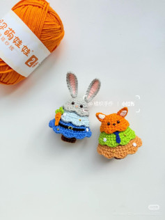 Zootopia Judy and Nick Christmas Tree Amigurumi Crochet Pattern