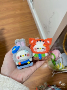 Zootopia Judy Hopps and Nick Wilde Crochet Amigurumi Tutorial