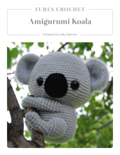 Amigurumi Koala Crochet Pattern by Furls Crochet
