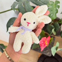 Amigurumi Tavşan Tarifi - Malzemeler ve Adım Adım Örgü Şemaları