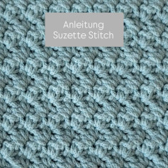 Anleitung Suzette Stitch: Häkelanleitung mit Diagramm und Tipps für Decken, Kissen und Topflappen