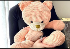 Crochet Muffin Bear Amigurumi Pattern Chart - Ayı Muffin Tarifi